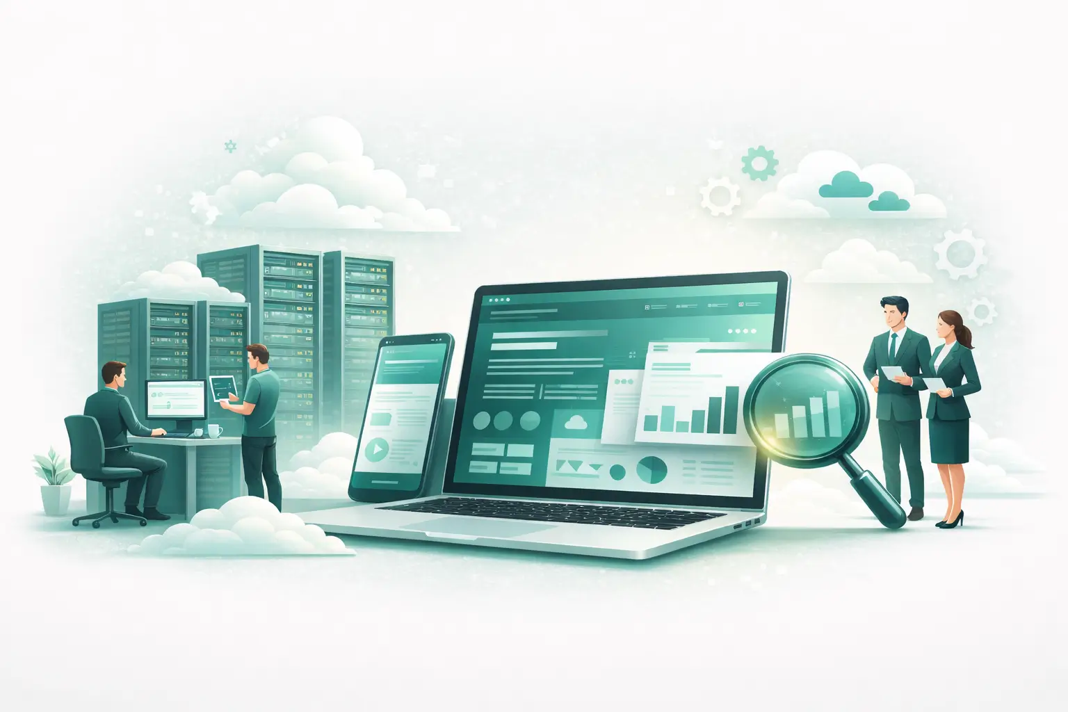 Website development and SEO optimization for business growth